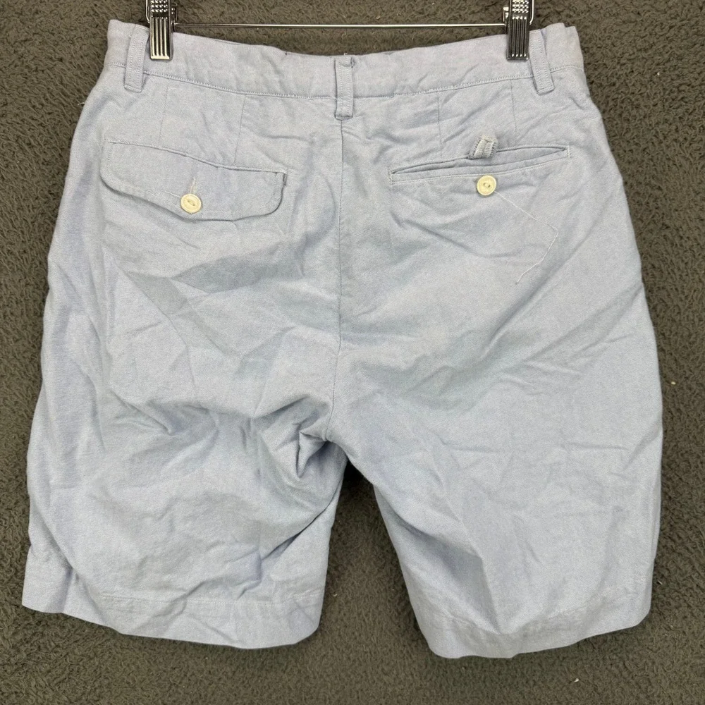 Polo Ralph Lauren Mens 30 Light Blue Classic Fit Oxford Cotton Chino Shorts
